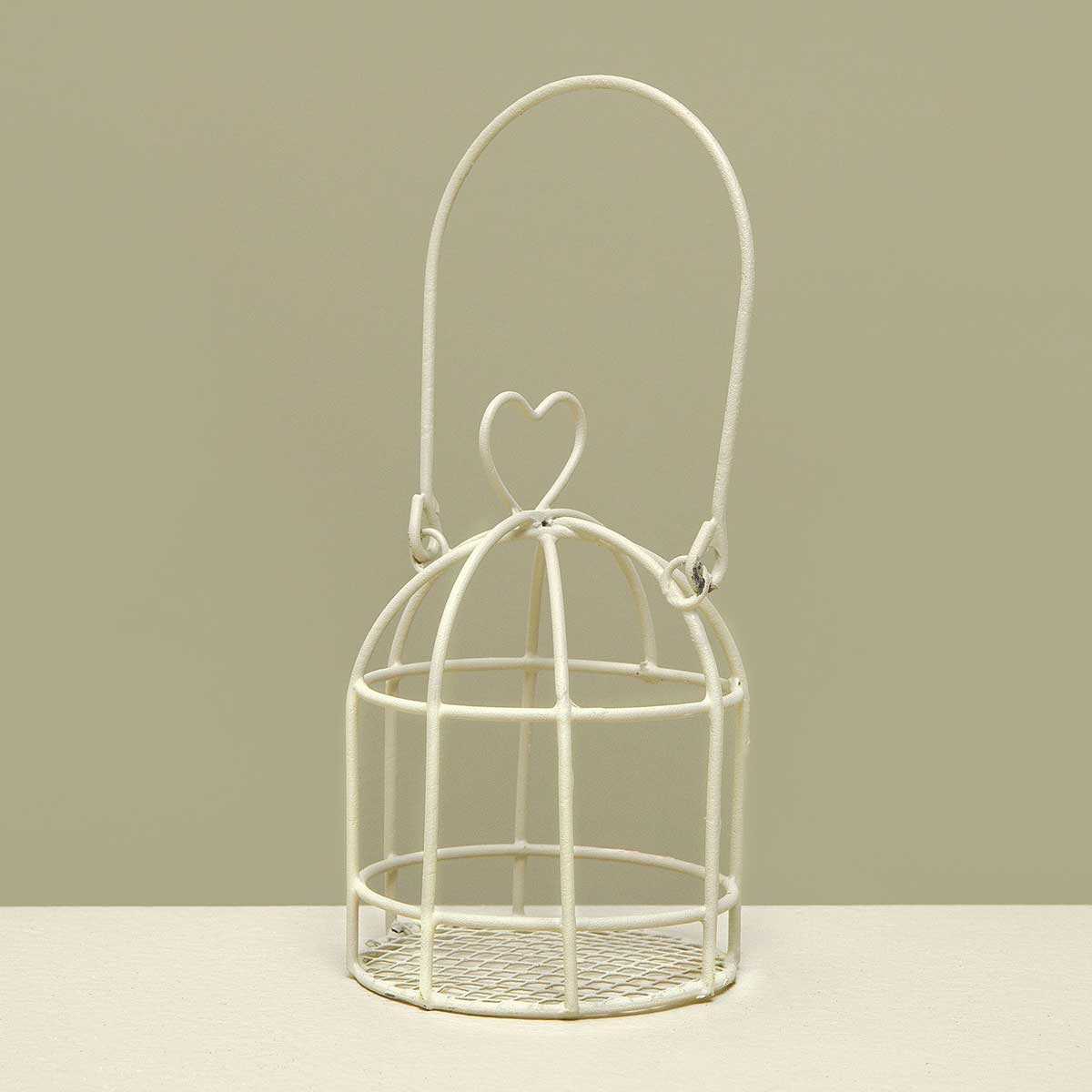 BIRD CAGE VOTIVE HOLDER HEART